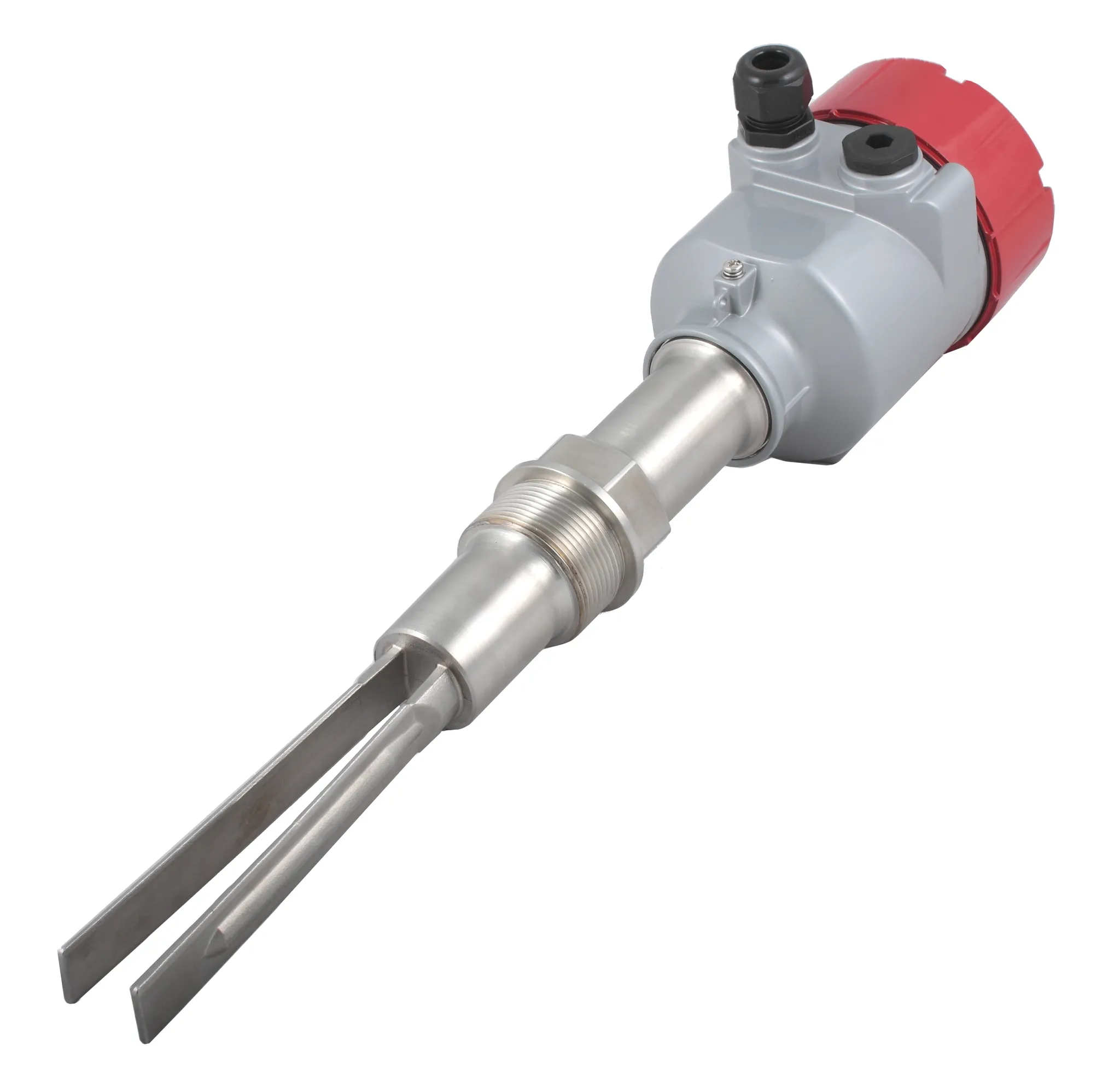 Вибрационный датчик предельного уровня сыпучих материалов в алюм. корпусе, -40 +150 С, Pmax=10 bar, 22-265 VAC - 20-46 VDC, IP 67, чувств. от 10 г/л, соединение- резьба G 1 1/2", нерж. сталь 304, удлинение 600 мм, нерж. сталь 304, выход- реле DPDT