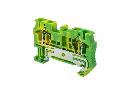 Клемма пружинная "Земля", 4 мм²