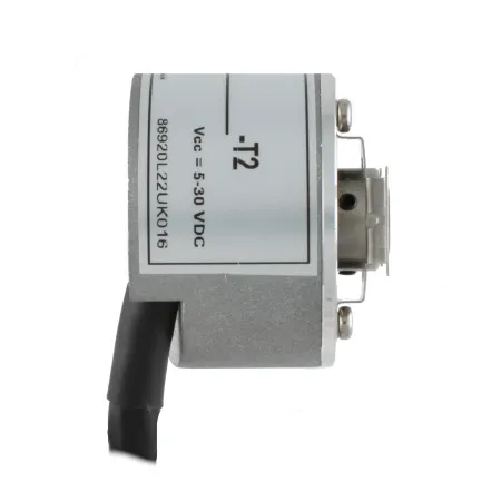 Инкрементальный программируемый энкодер D=40мм, полый вал 6мм, 3000 имп/об, 5…30VDC, выход TTL/HTL с инверсией, IP54