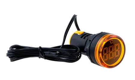 Индикатор температуры, желтый