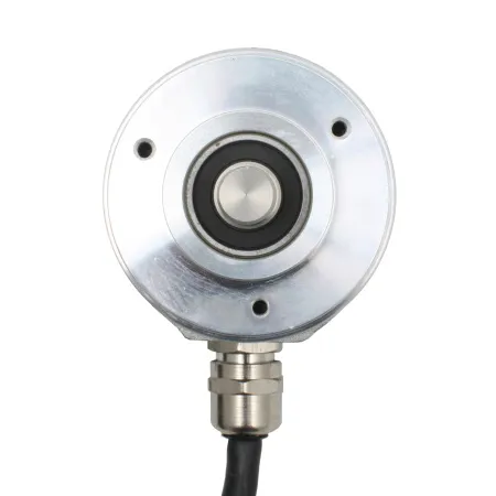 Инкрементальный программируемый энкодер D=50мм, выступающий вал 8мм, 3000 имп/об, 5…30VDC, выход TTL/HTL с инверсией