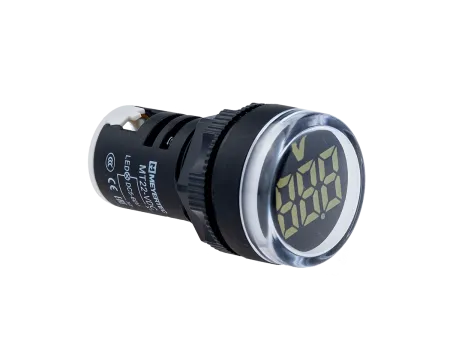 Индикатор напряжения, 5-60V DC, белый